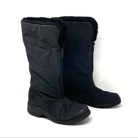 🌺 Totes Convertible Cynthia Nylon Weather Boots 7 - Picture 3 of 15